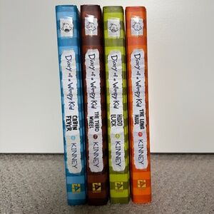 Diary of a Wimpy Kid set hardcover books 6-9